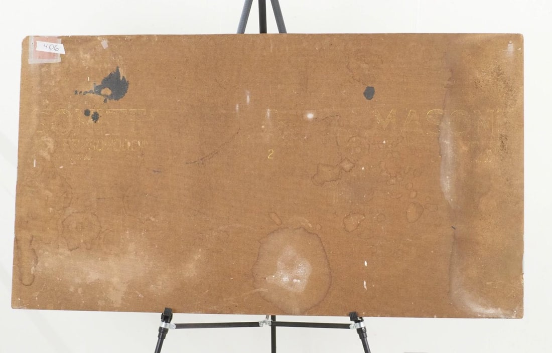 Acrylic on Masonite Painting - 7