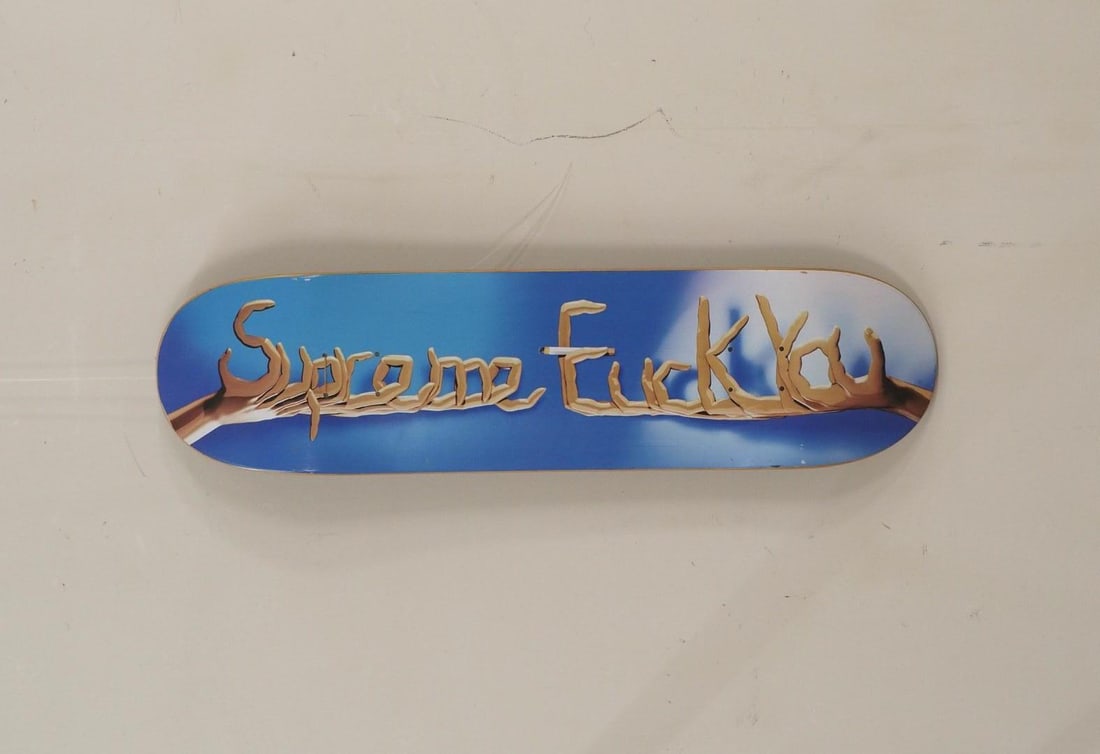 "Supreme F*ck You" Supreme Skateboard Deck - 2