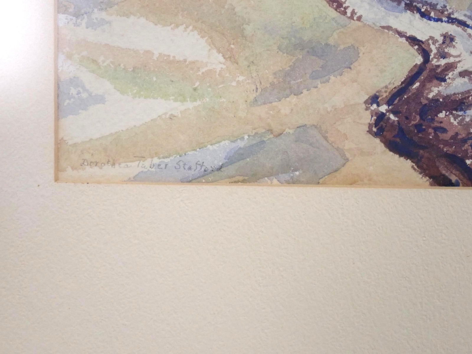 Dorothea Tabor Stafford "Old Sugar House" Watercolor on Paper Painting - 4