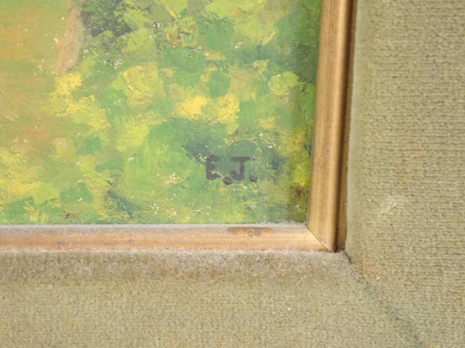 Emilie (Dikey) Johnson "Untitled" Acrylic on Panel Painting - 4