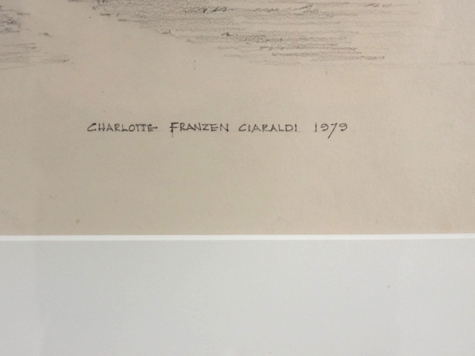 Charlotte Franzen Ciaraldi Pencil Sketch of Helen Day Art Center, Stowe, VT - 4