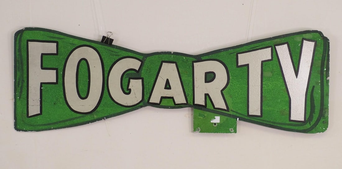 "Fogarty" Metal Sign - 2