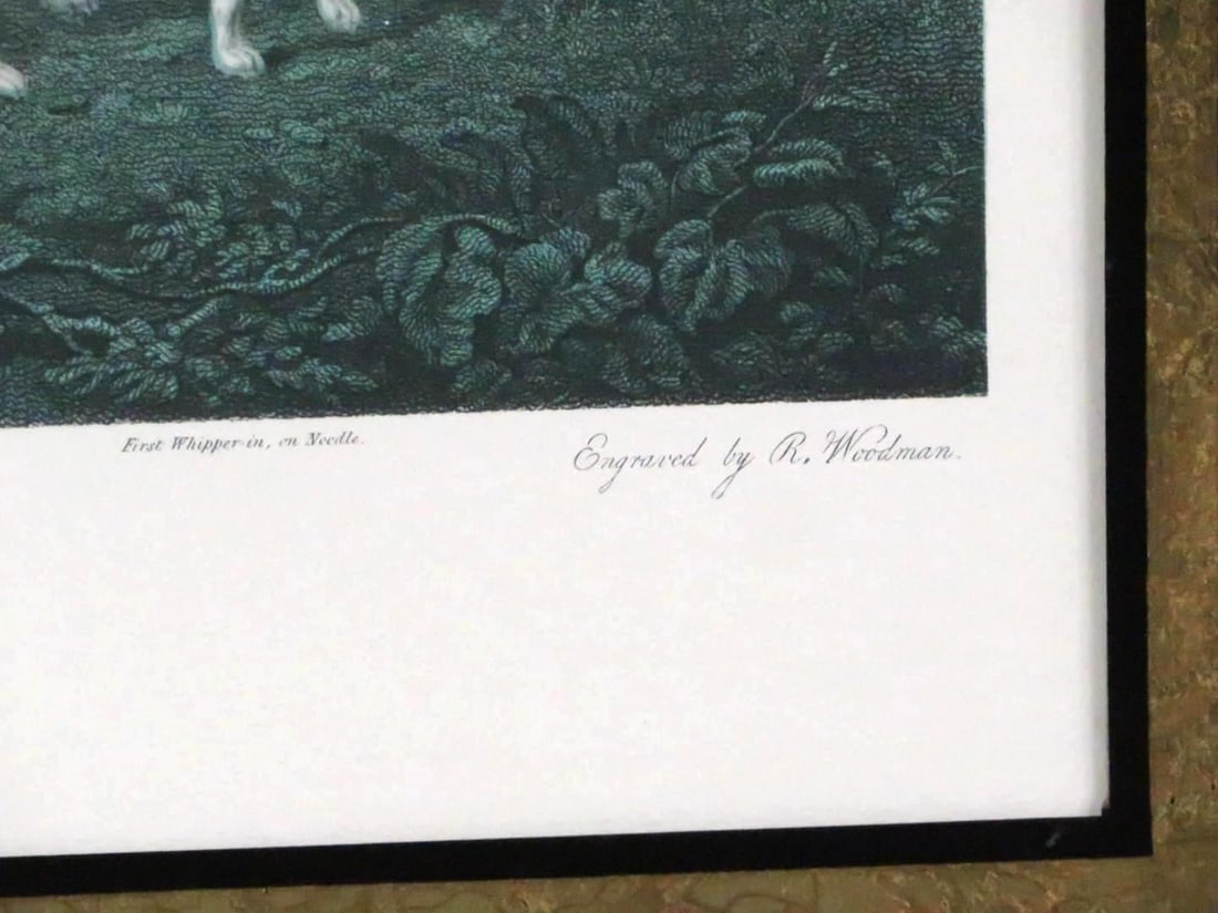 "The Earl of Derby's Stag Hounds" Print on Paper - 5