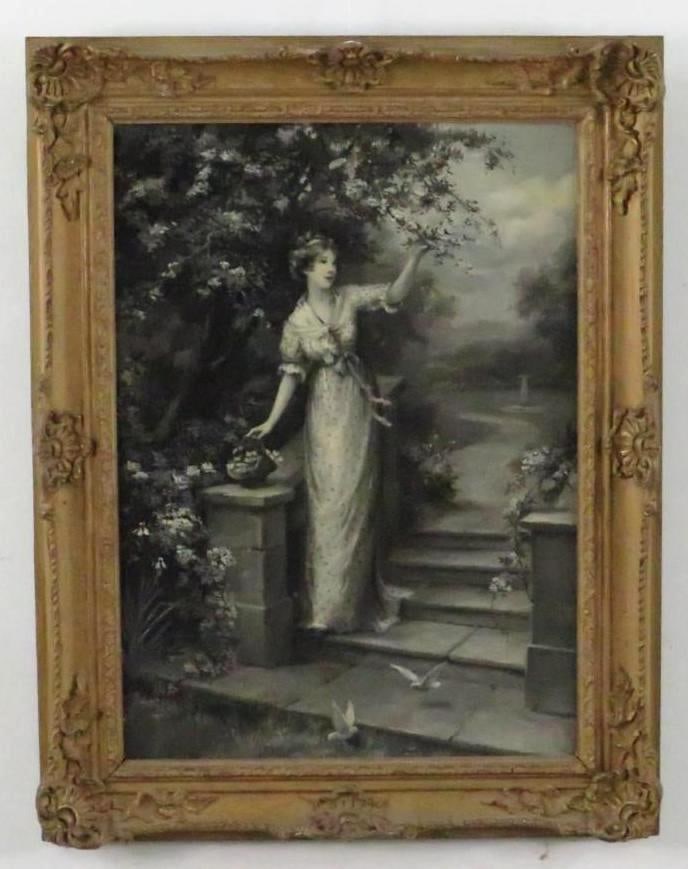 Oil on Canvas Painting - 2