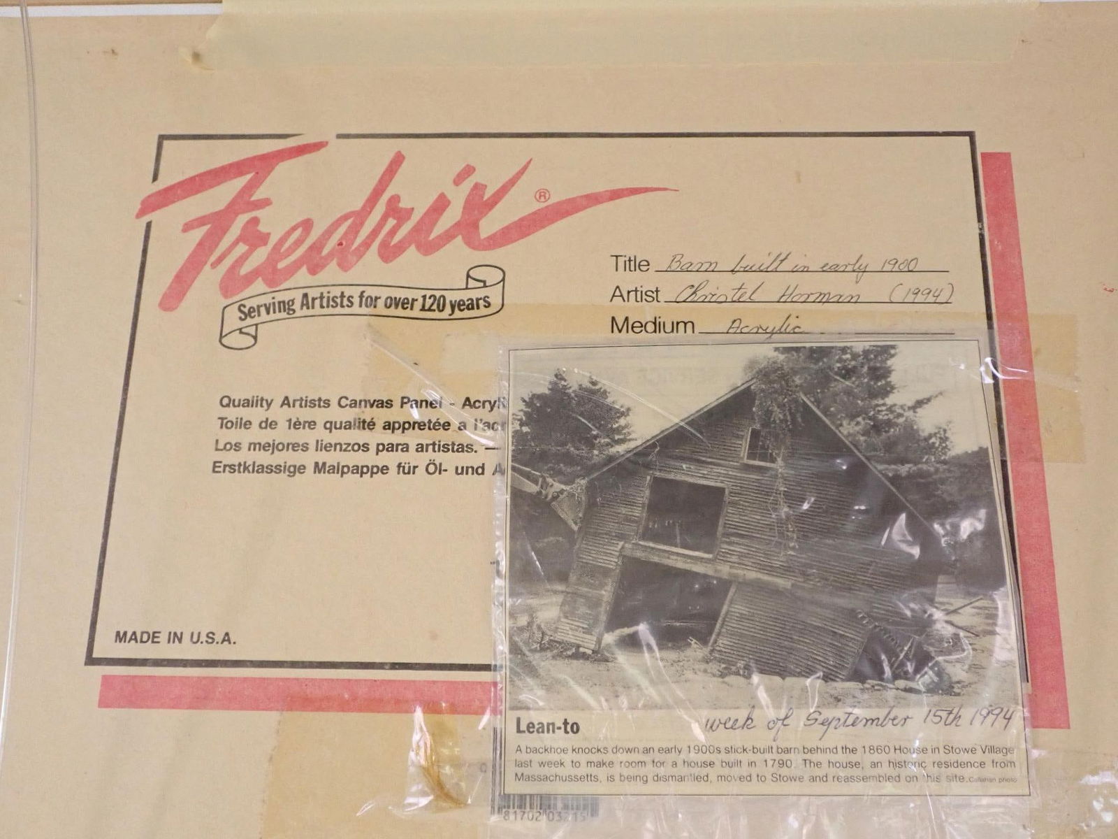 Christel Horman Acrylic on Canvas Painting - 5