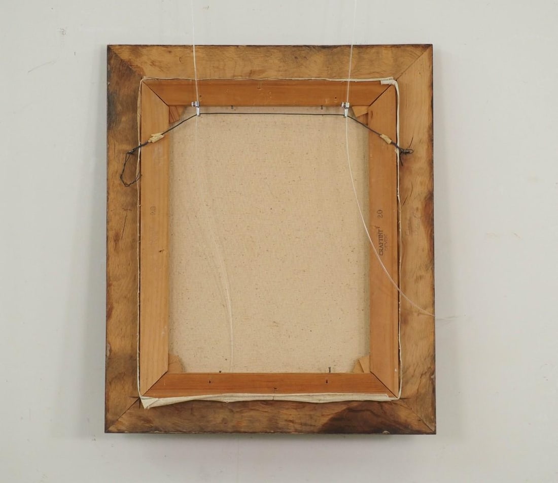 Stan Marc Wright Oil on Canvas Painting - 5