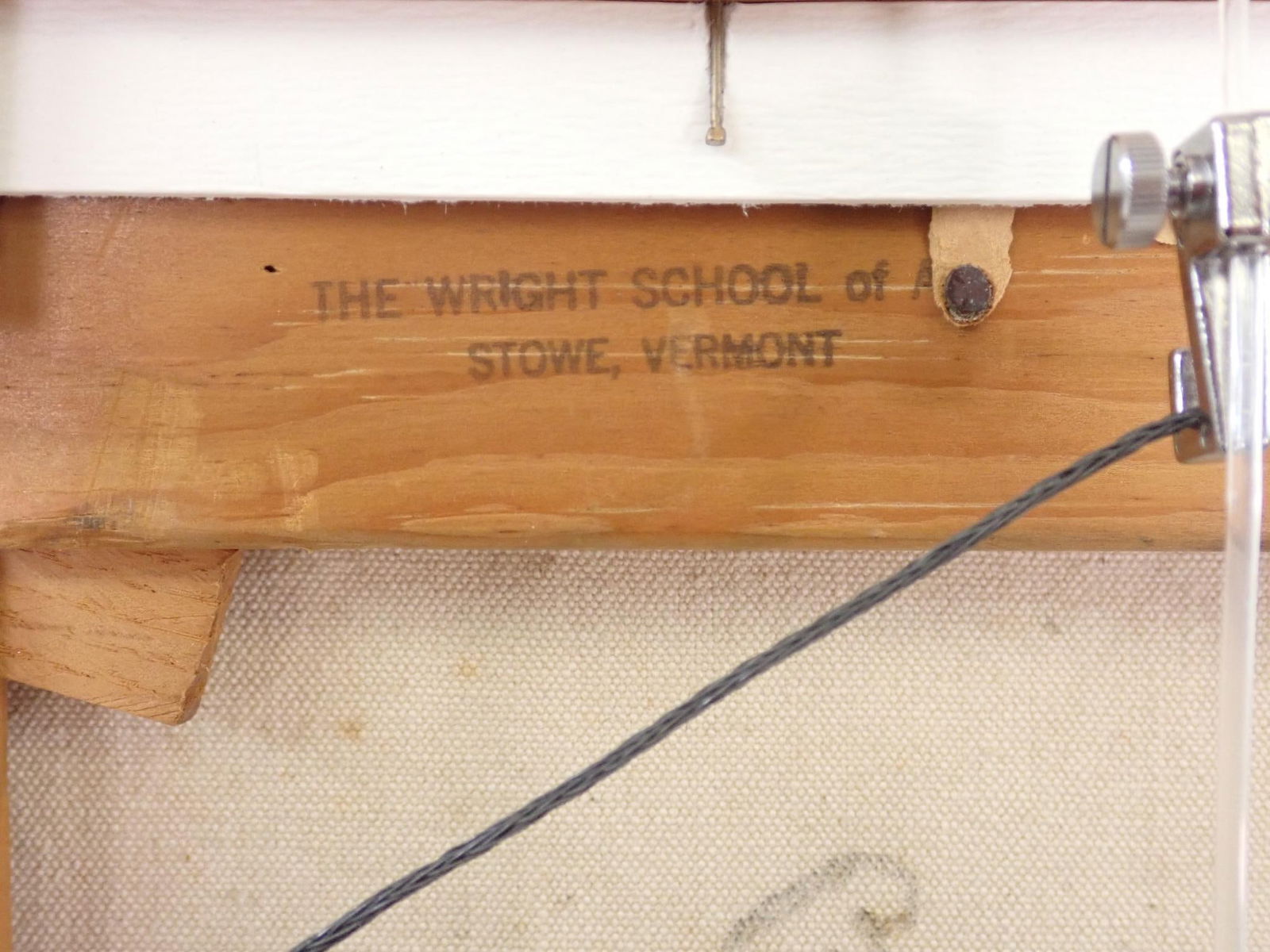 Stan Marc Wright "Portrait #4" Oil on Canvas Painting - 8