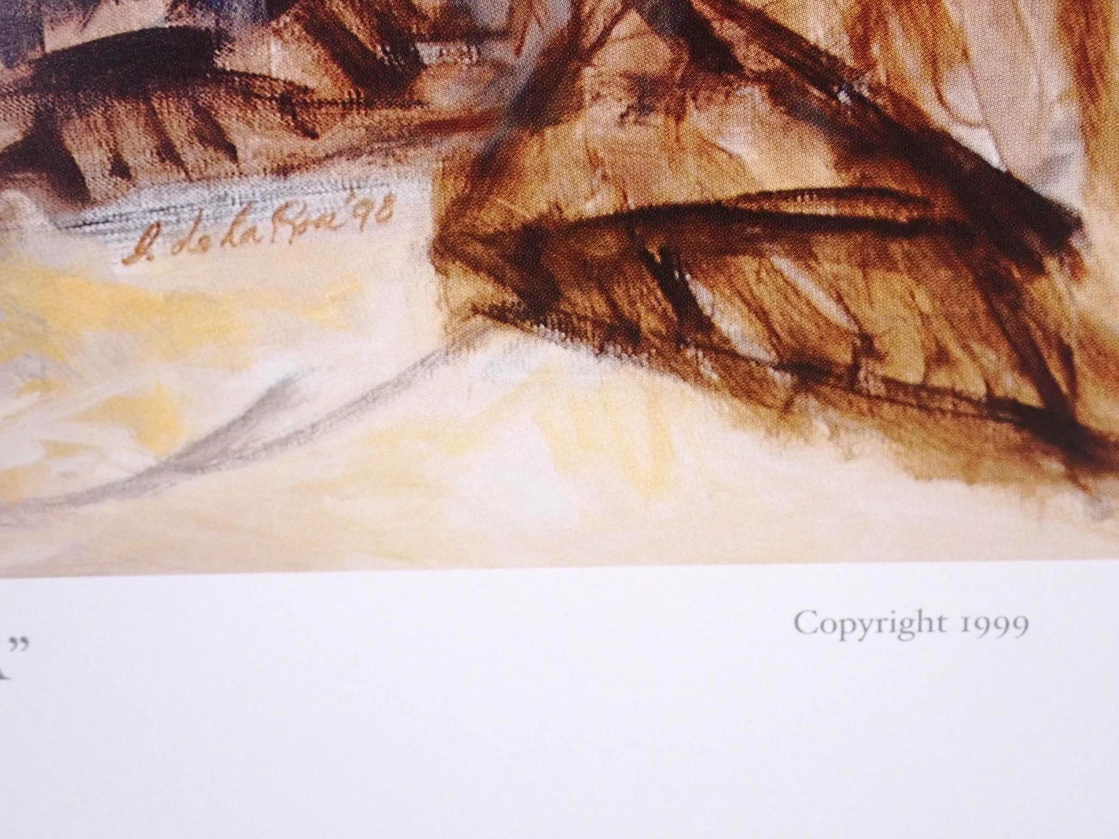 (24) Isauro de la Rosa "La Despedida" Prints on Paper - 3