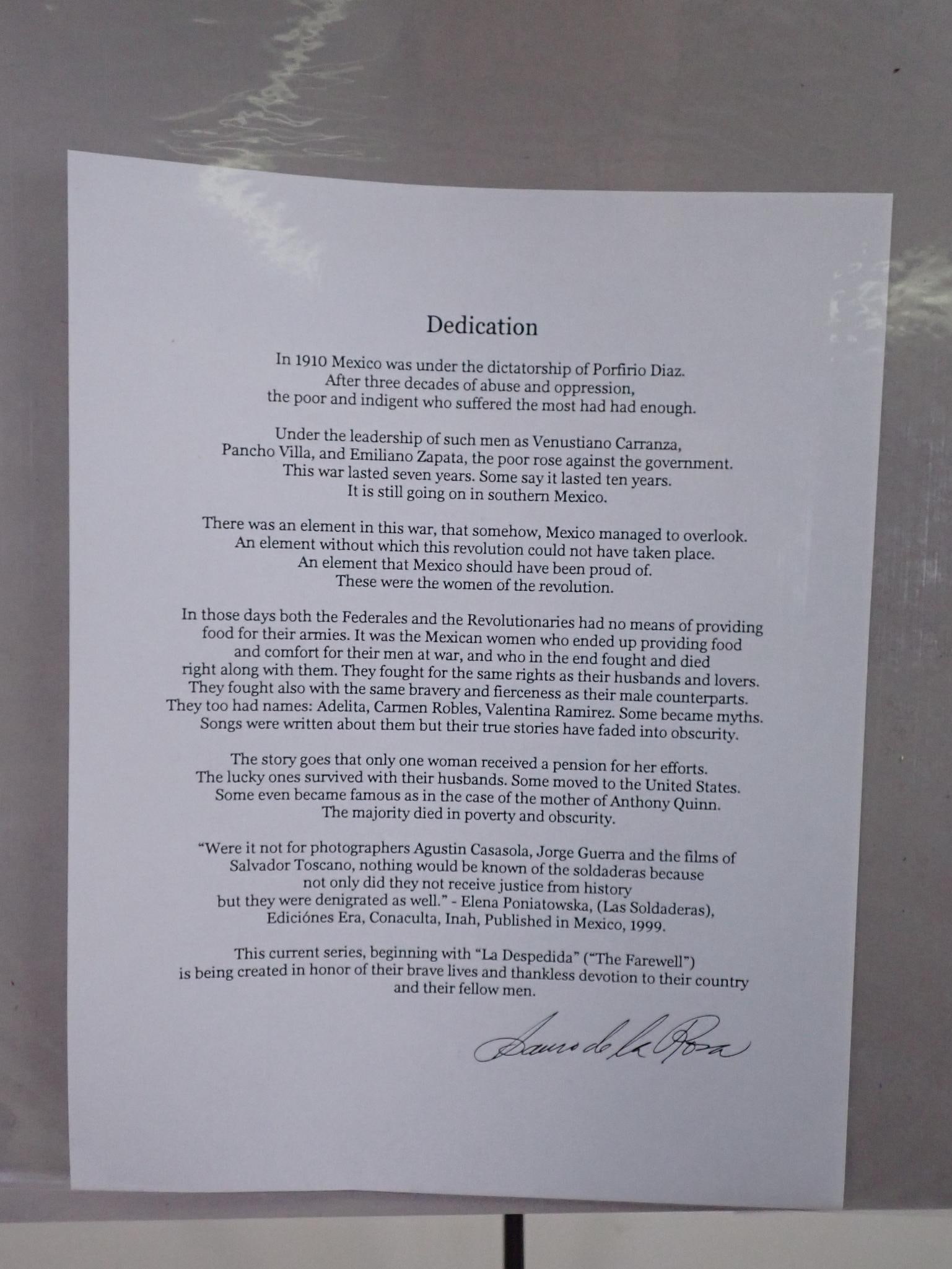 (24) Isauro de la Rosa "La Despedida" Prints on Paper - 5