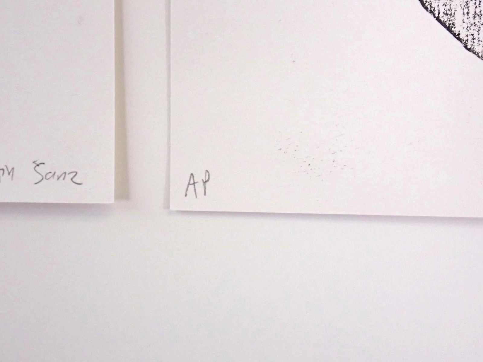 (4) Justin Sanz Collagraph Prints on Paper - 10