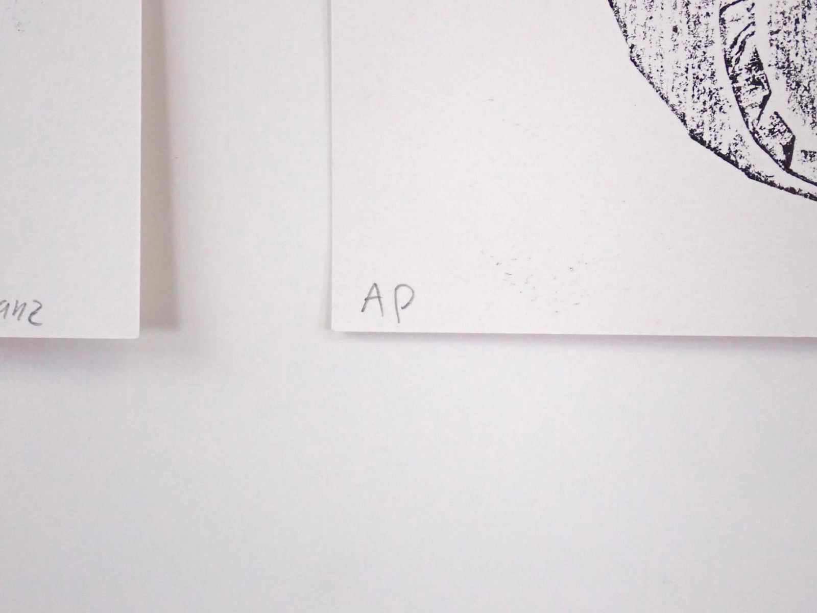 (4) Justin Sanz Collagraph Prints on Paper - 7