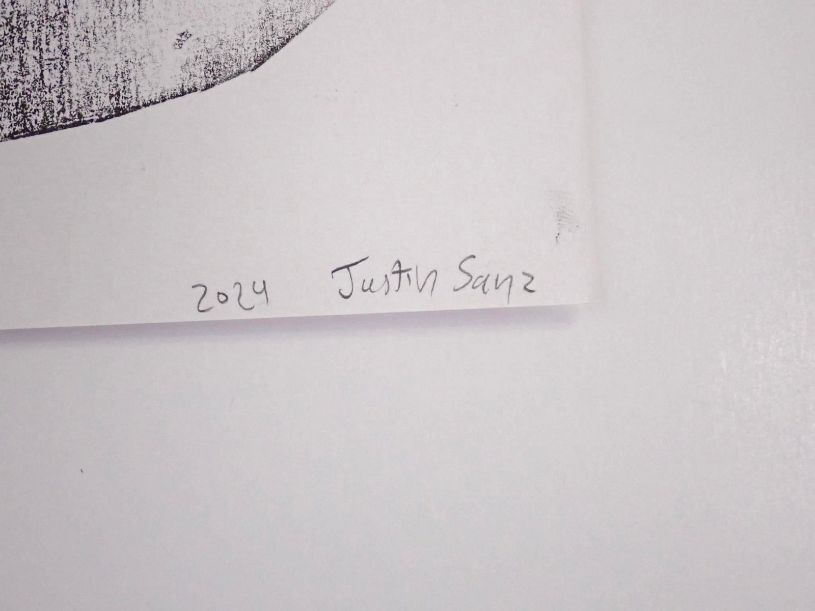 (4) Justin Sanz Collagraph Prints on Paper - 9