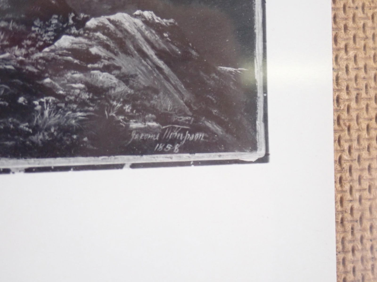 "The Belated Party on Mansfield Mountain" B&W Photographic Print - 4