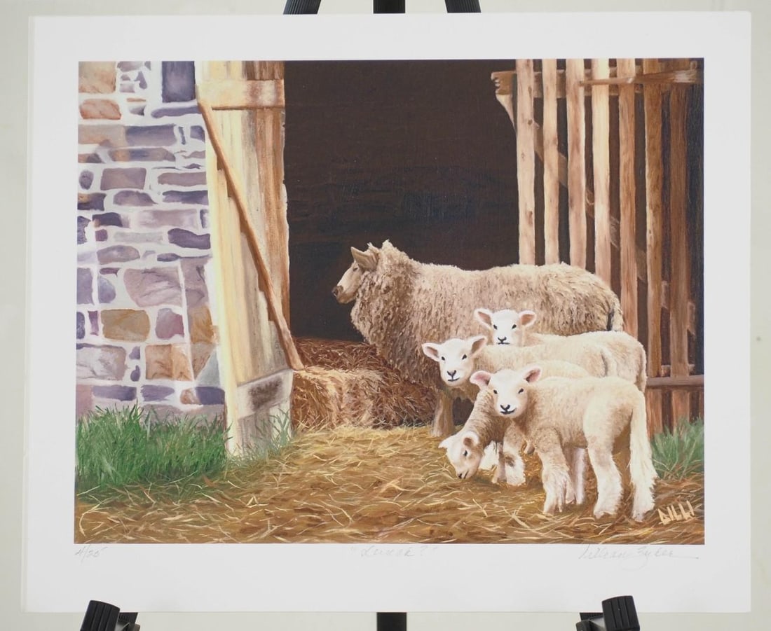 Lillian Zuber "Lunch?" Giclee Print on Paper - 2