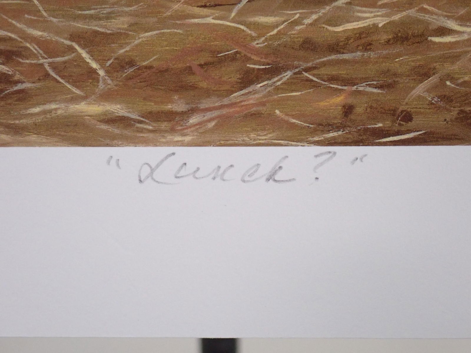 Lillian Zuber "Lunch?" Giclee Print on Paper - 4