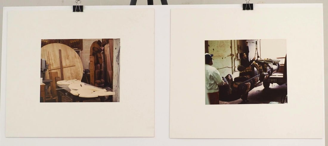 (2) Photographs: "The Awakening Dream: Seminal Aboriginal from Aus.'s Far North", 8" x 10" mounted on 16" x 18.5" paper 