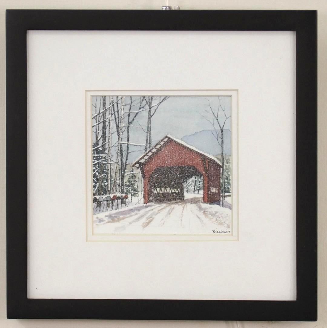 Bill Lewis Watercolor on Paper Painting - 2