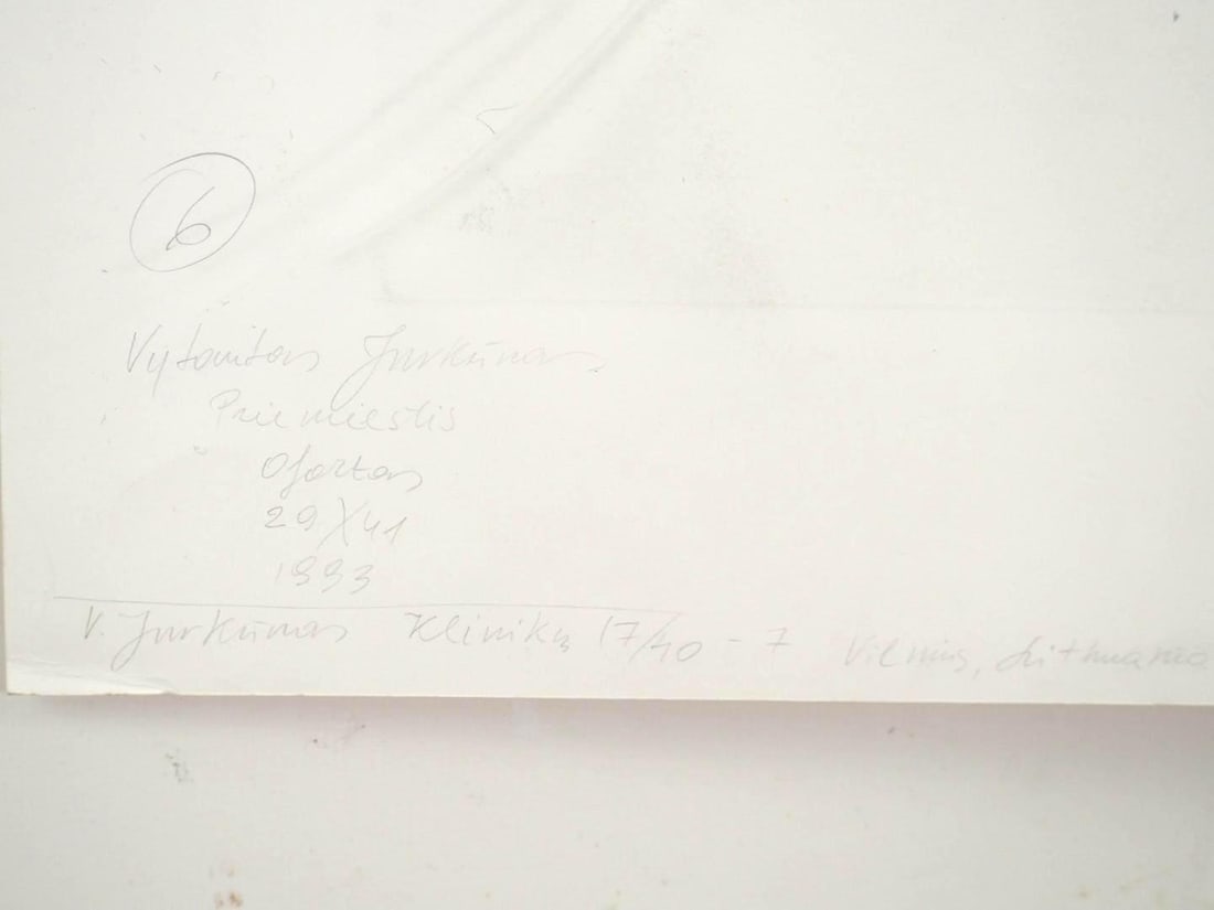 (2) Vytautas Jurkunas Limited Edition Embossed Prints - 11