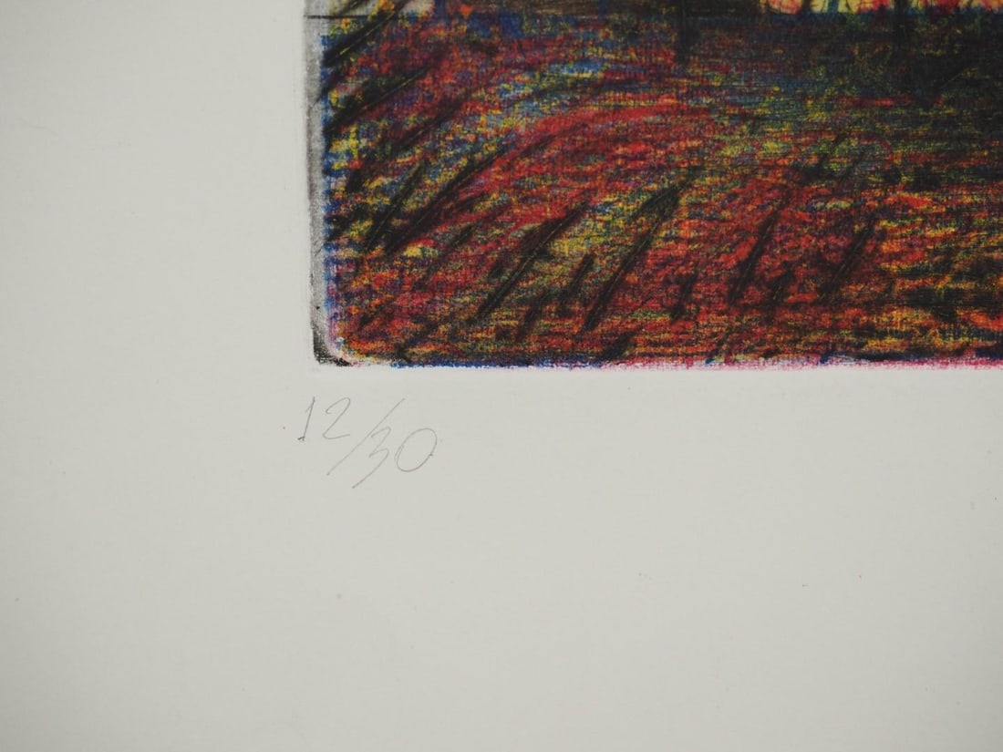 (2) Vytautas Jurkunas Limited Edition Embossed Prints - 6