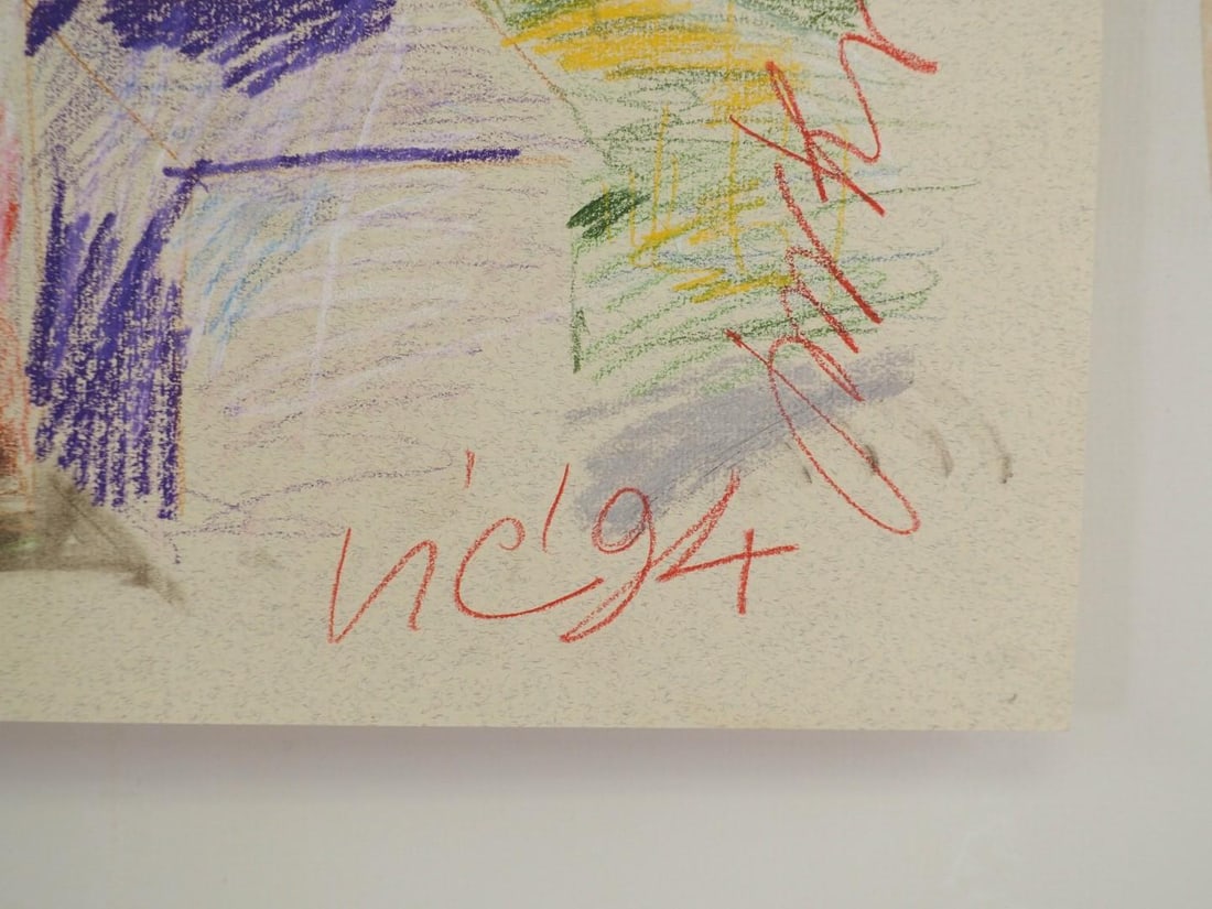 (2) Vytautas Jurkunas Pastels & Colored Pencils on Paper - 6