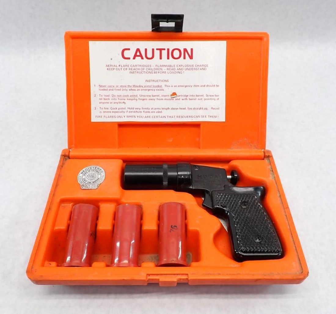 FIE Mayday Signal Pistol: cased