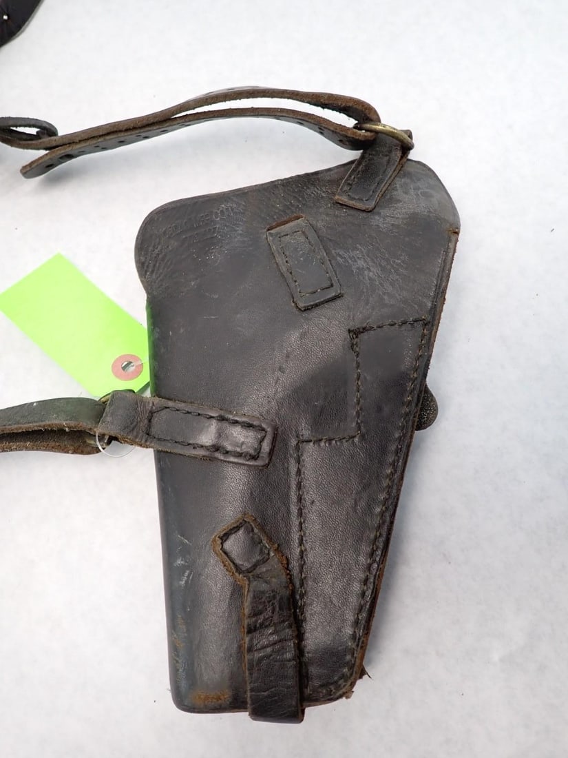 Vintage U.S. Leather Pistol Shoulder Holster - 2