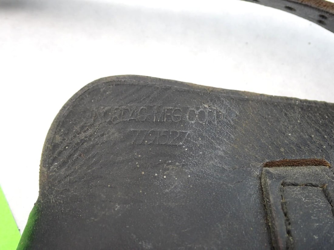 Vintage U.S. Leather Pistol Shoulder Holster - 3