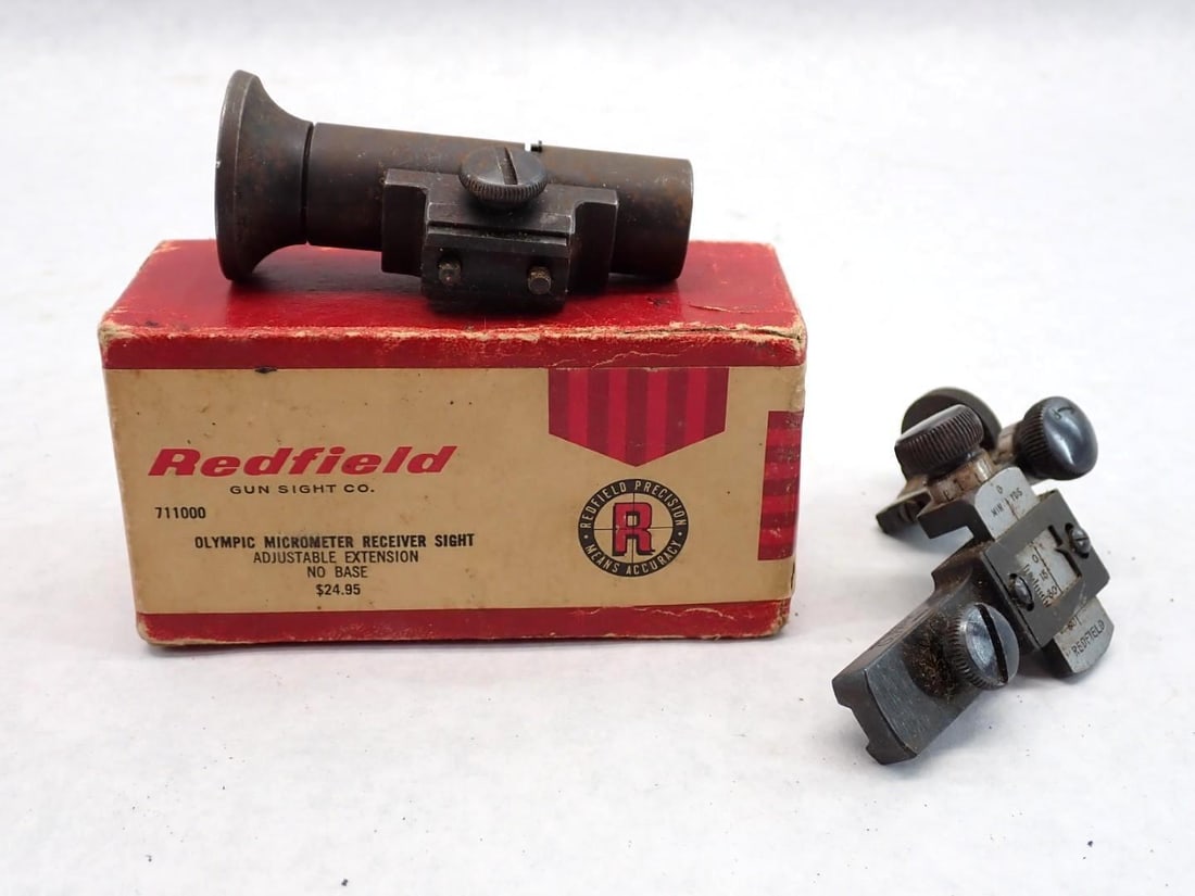 Redfield 711000 Olympic Micrometer Rear Sight & Olympic Front Sight: Redfield 711000 Olympic Micrometer Rear Sight & Olympic Front Sight