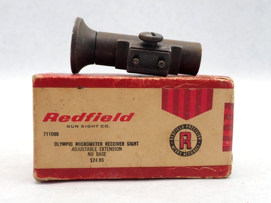 Redfield 711000 Olympic Micrometer Rear Sight & Olympic Front Sight - 2