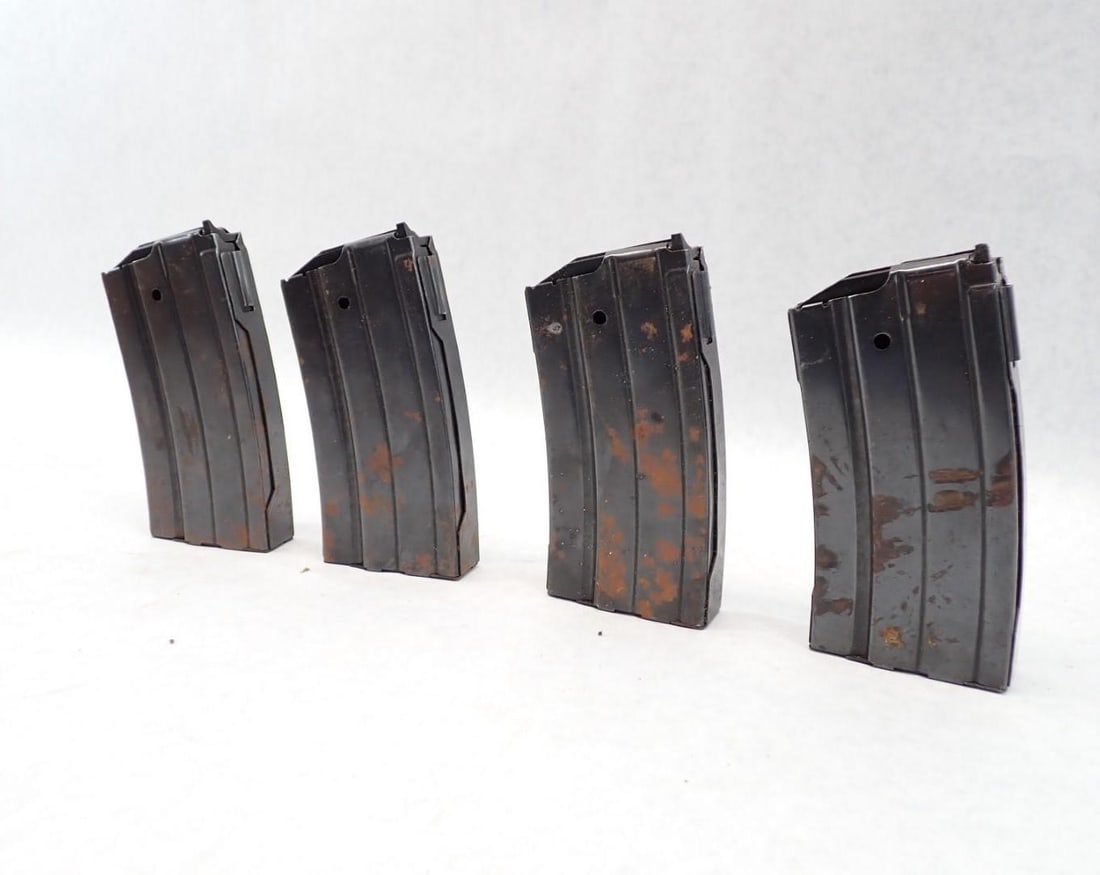 (4) Ruger Factory Mini 14 Magazines - 2