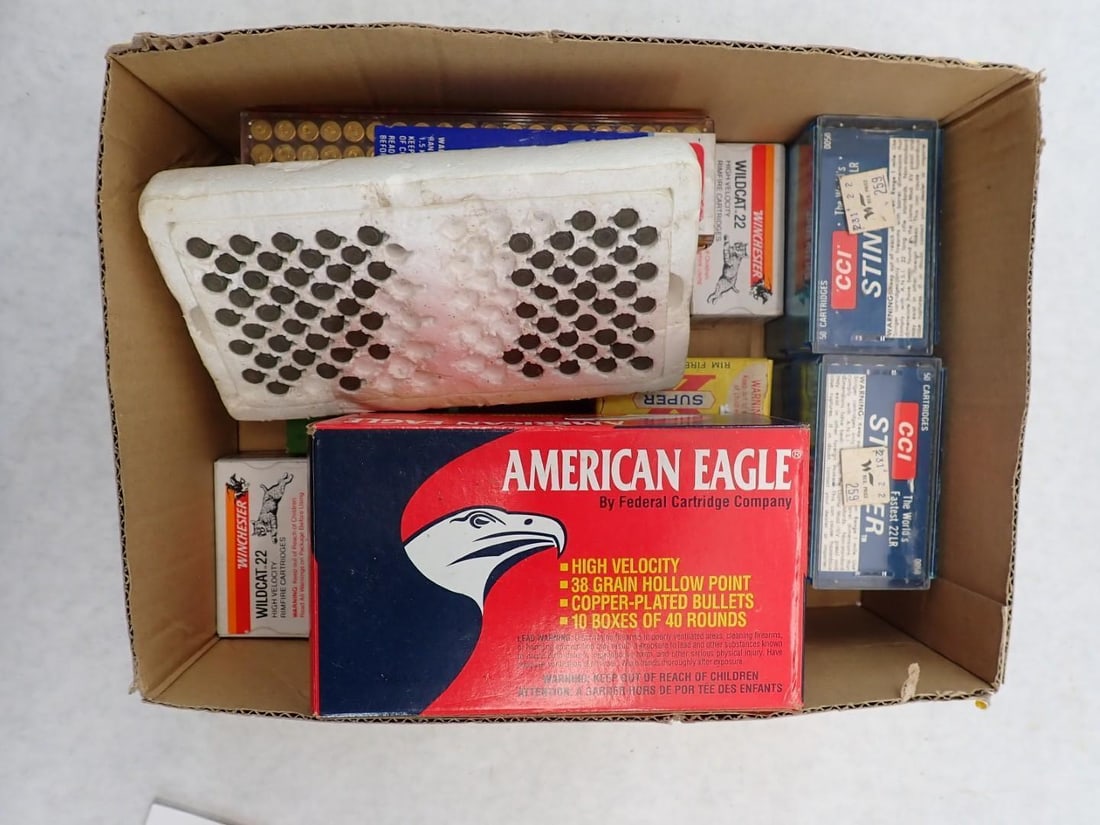 (1400+) .22 Cartridges: LR & Short 