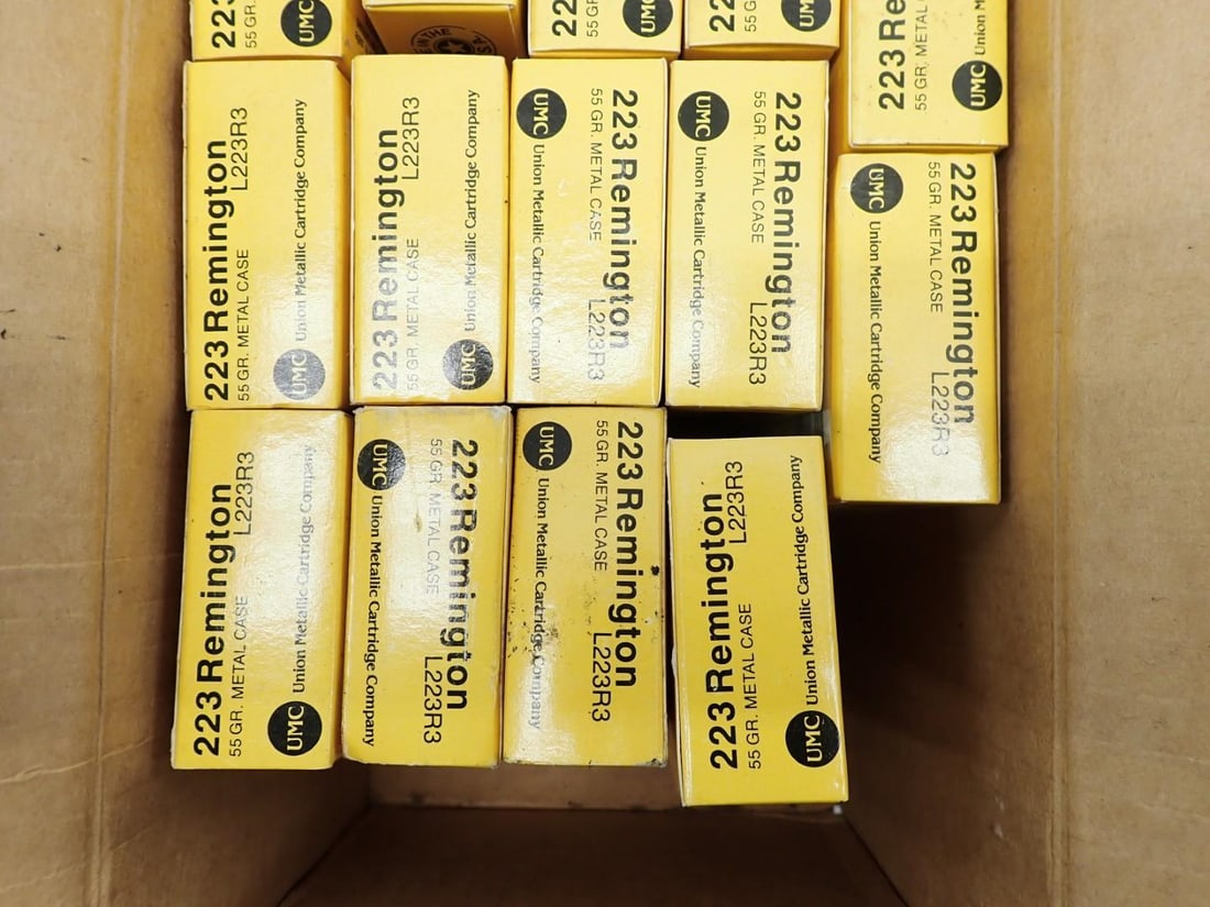 (380) UMC .223 Cartridges - 2
