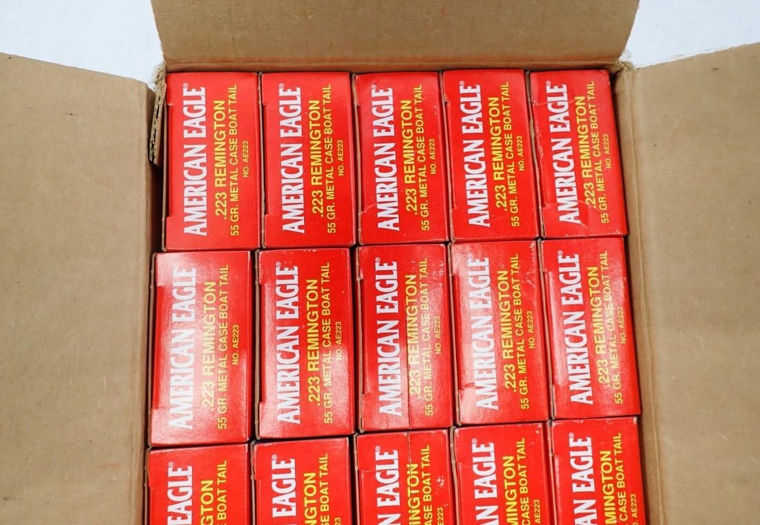 (500) Federal American Eagle .223 Cartridges - 4