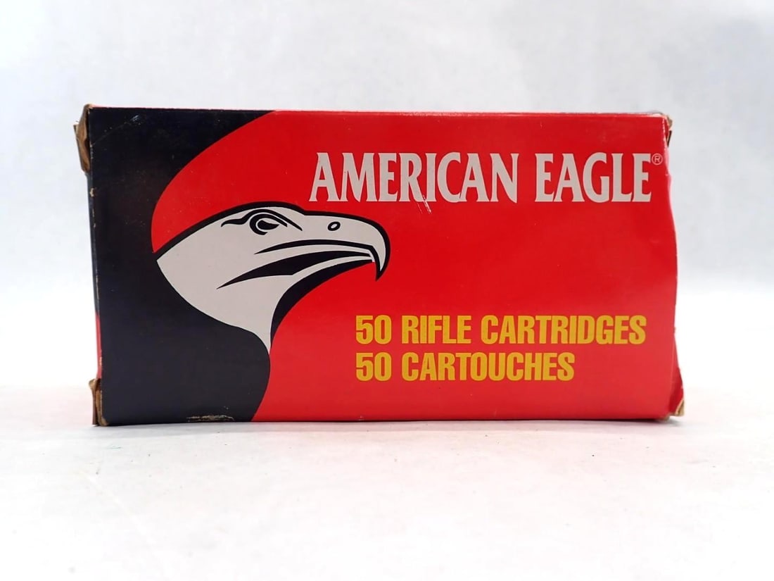 Box of Federal American Eagle .30 Carbine Cartridges: Box of Federal American Eagle .30 Carbine Cartridges 