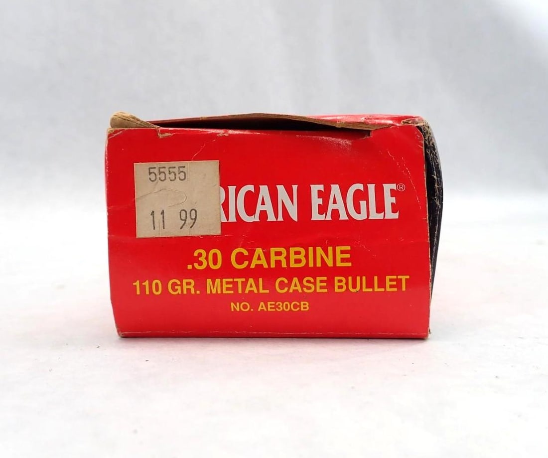 Box of Federal American Eagle .30 Carbine Cartridges - 2