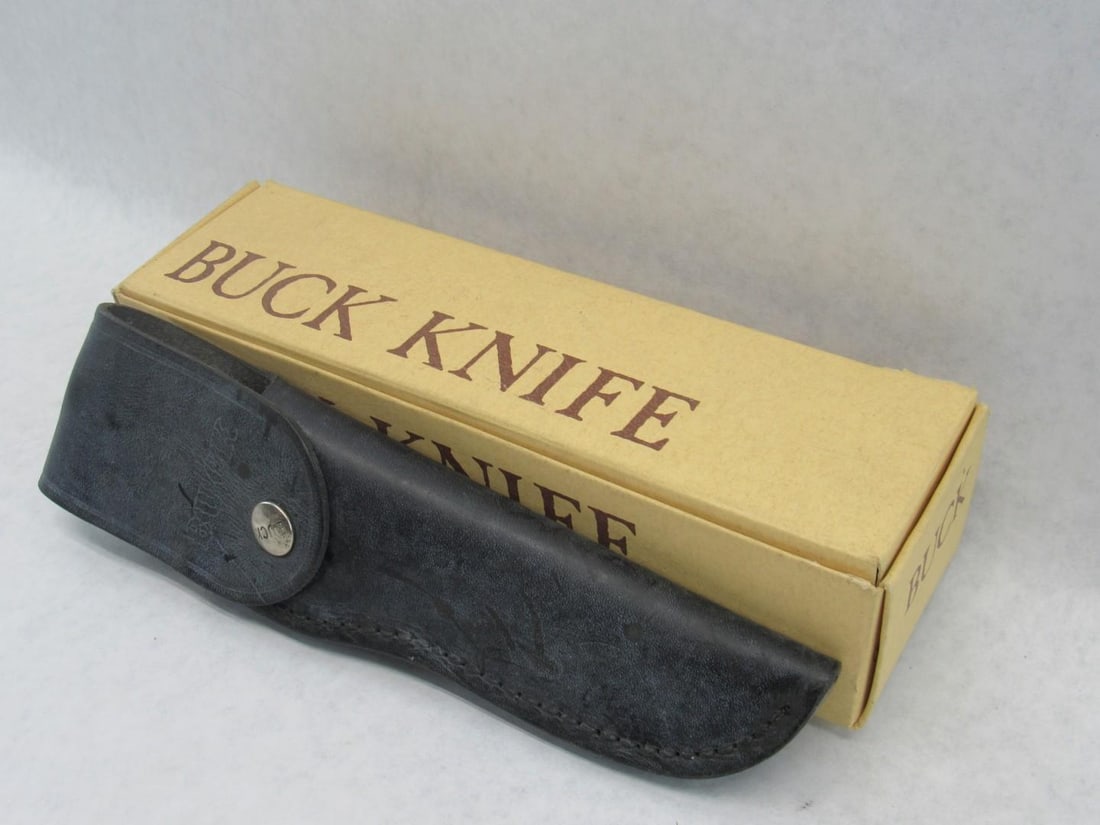 Buck 102 Knife Box & 103 Sheath - 3