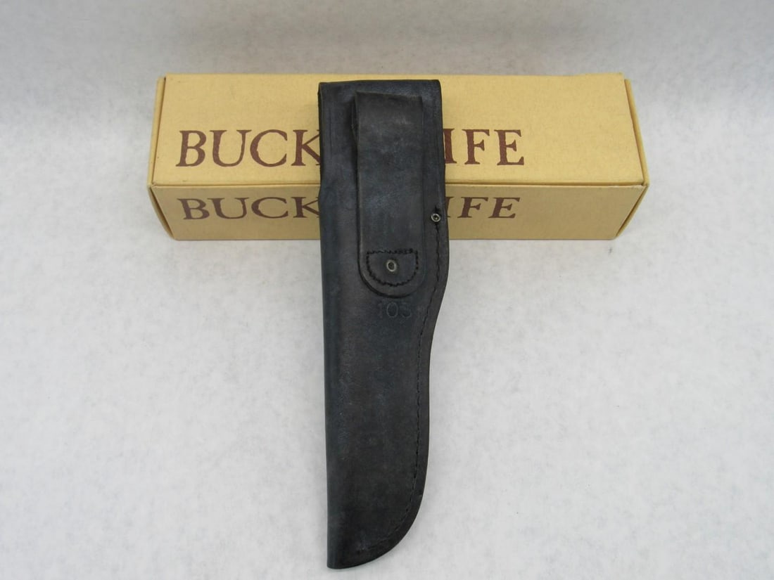 Buck 102 Knife Box & 103 Sheath - 5