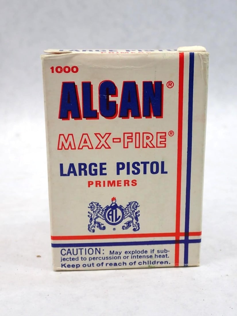 (1000) Alcan Large Pistol Primers: (1000) Alcan Large Pistol Primers 