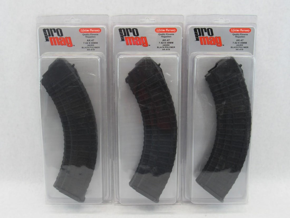 (3) ProMag 30 Round 7.62x39 AK Magazines: restrictions 