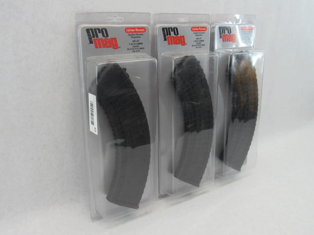 (3) ProMag 30 Round 7.62x39 AK Magazines - 2