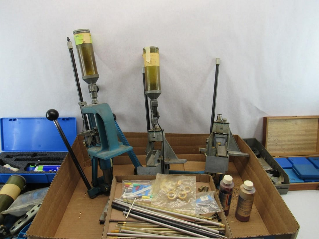Extensive Dillon Precision Reloading Setup - 2