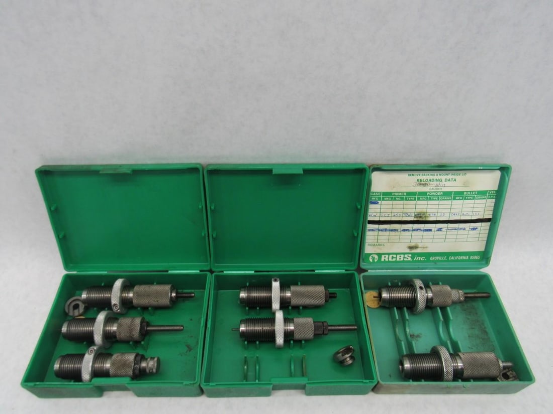 (3) Sets of Reloading Dies - 4