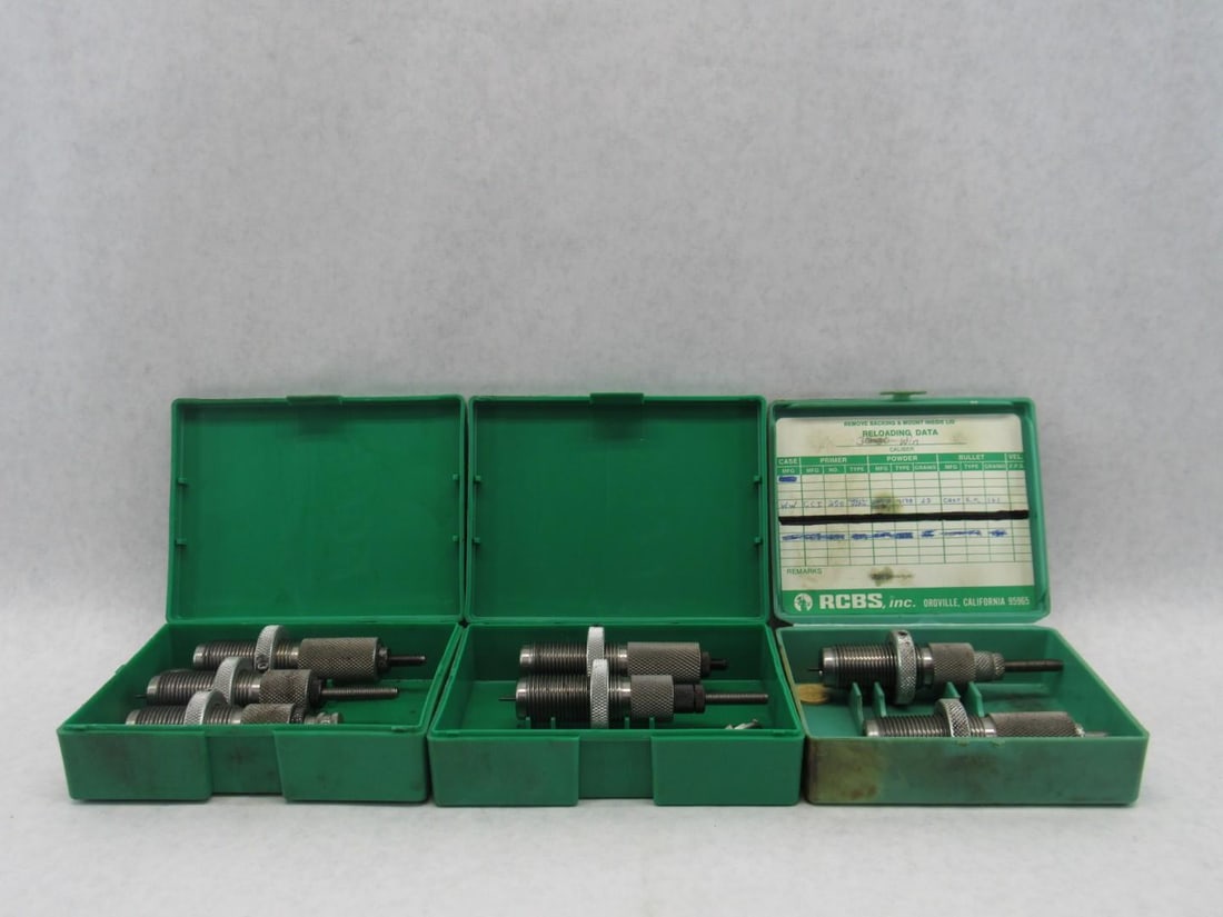 (3) Sets of Reloading Dies - 5