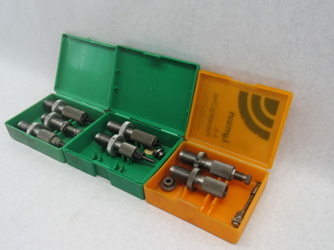 (3) Sets of Reloading Dies - 3