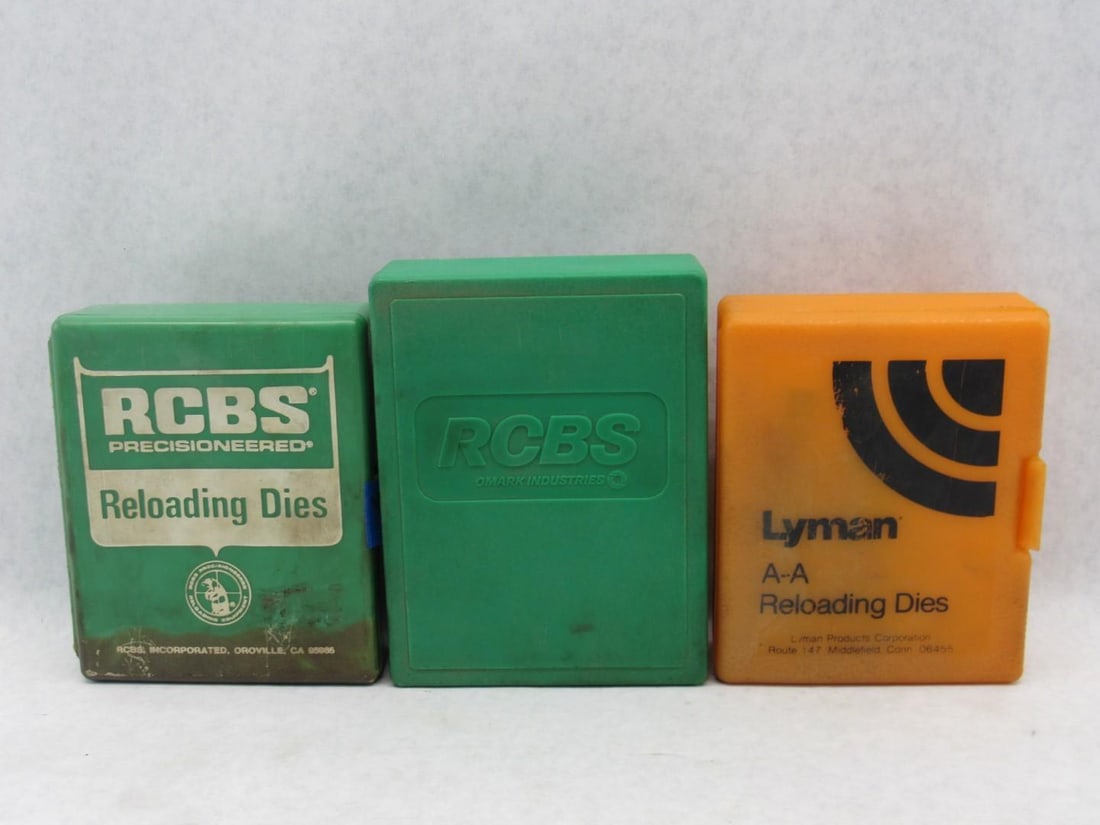 (3) Sets of Reloading Dies - 4