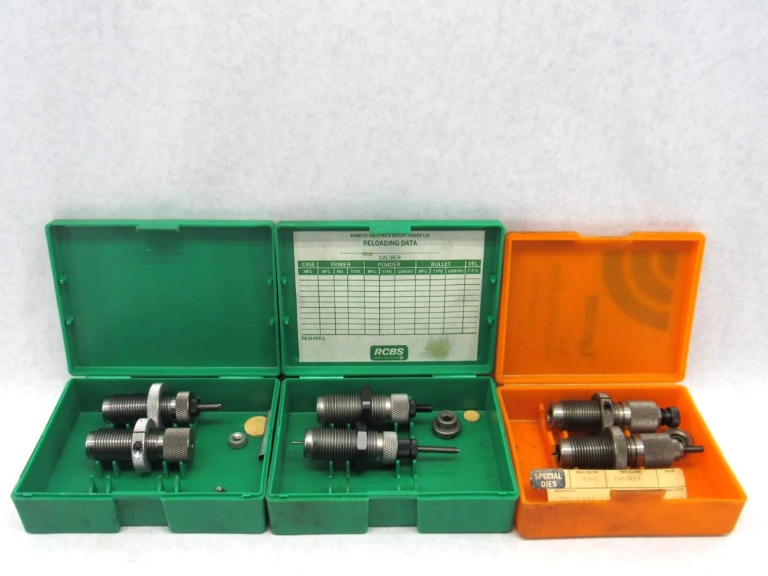 (3) Sets of Reloading Dies (1 of 5)