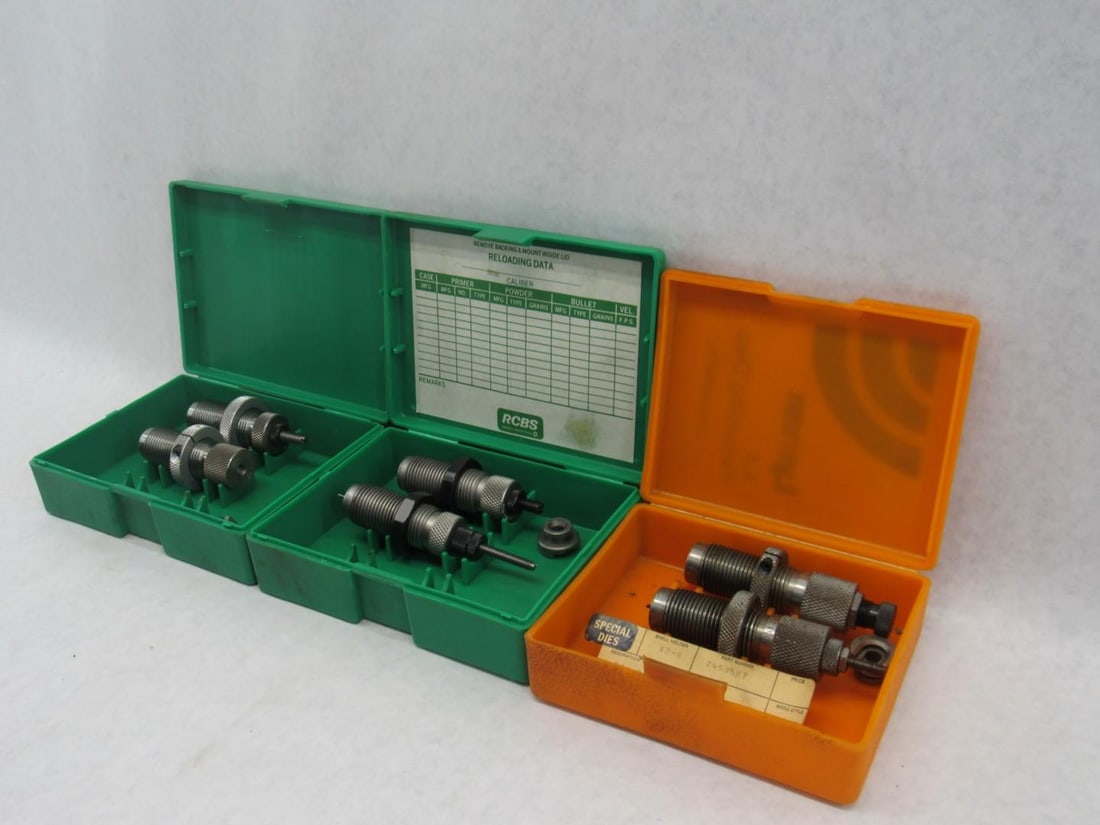 (3) Sets of Reloading Dies - 3