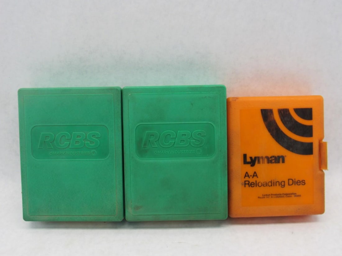 (3) Sets of Reloading Dies - 4