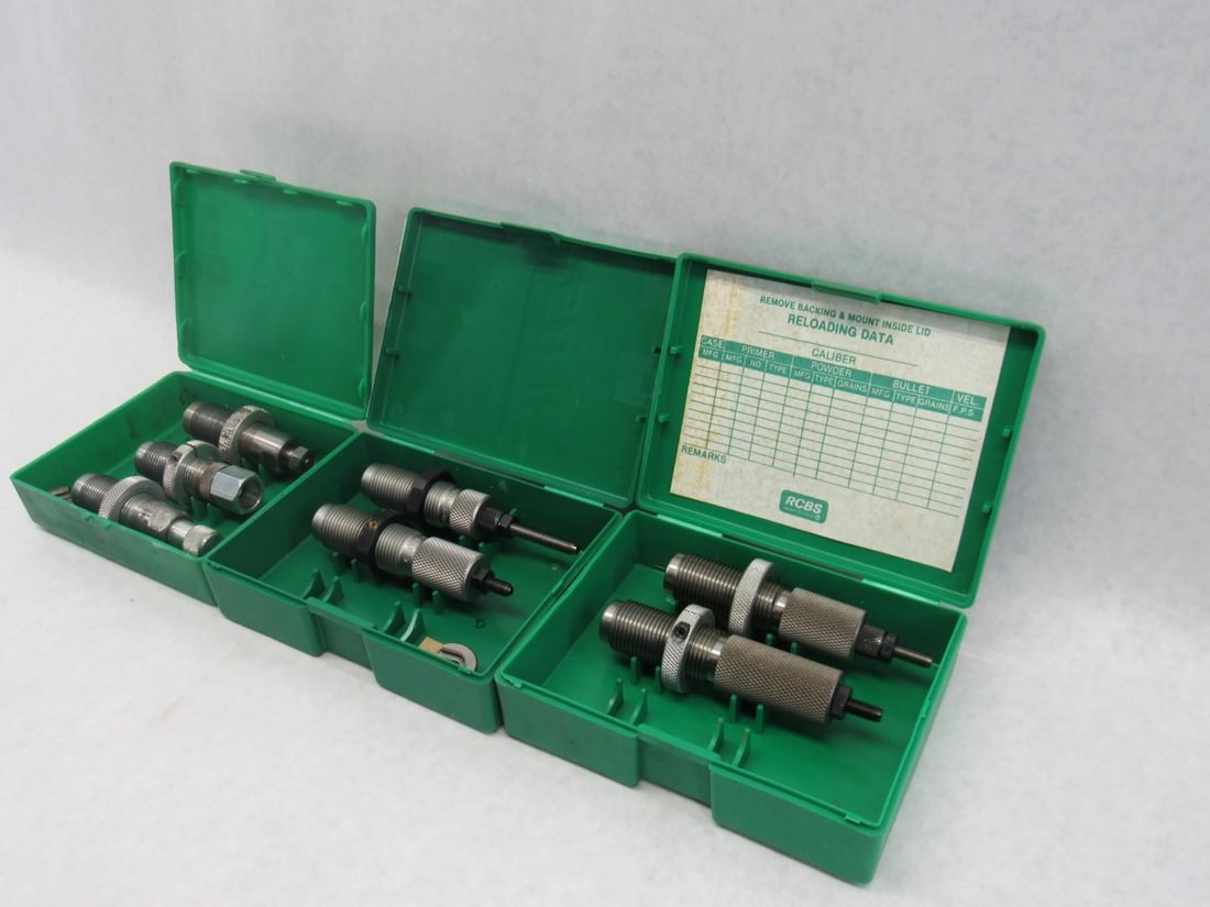 (3) Sets of Reloading Dies - 3