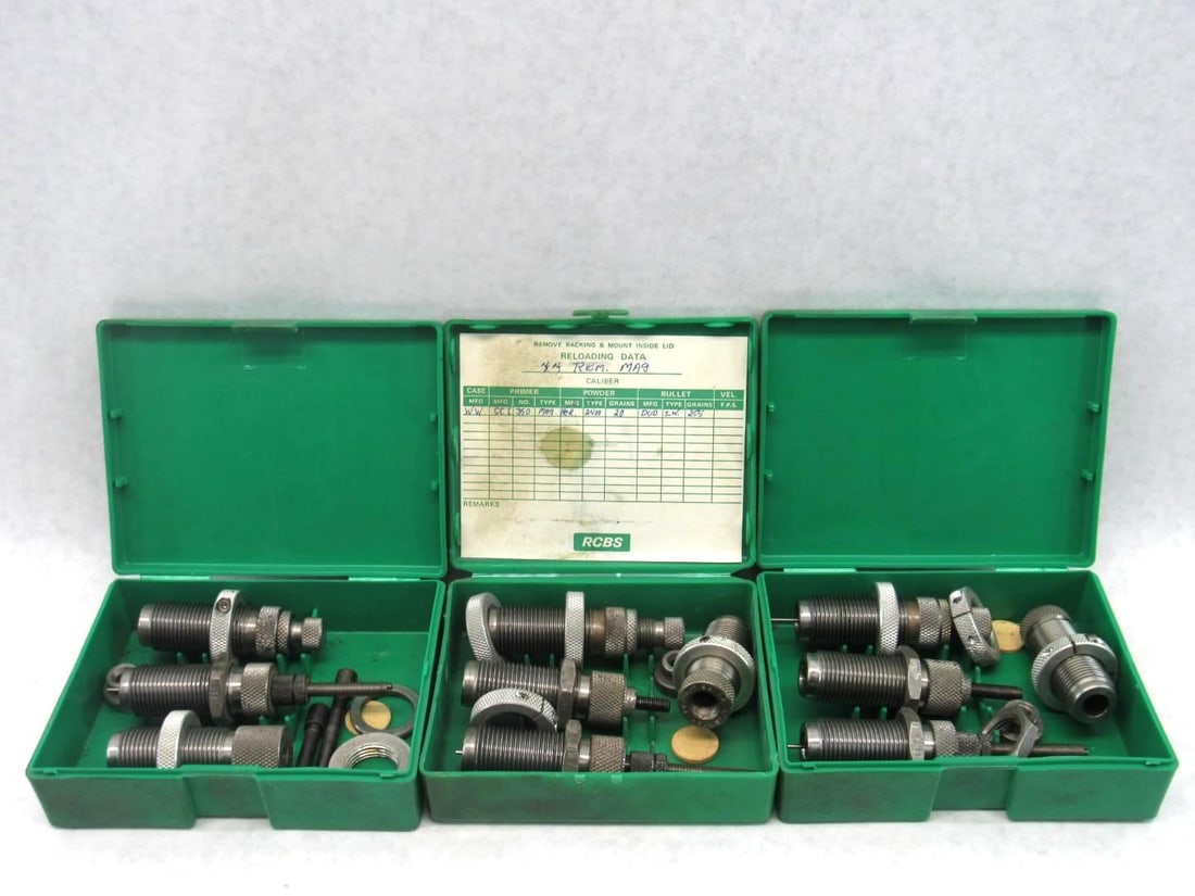 (3) Sets of Reloading Dies (1 of 5)
